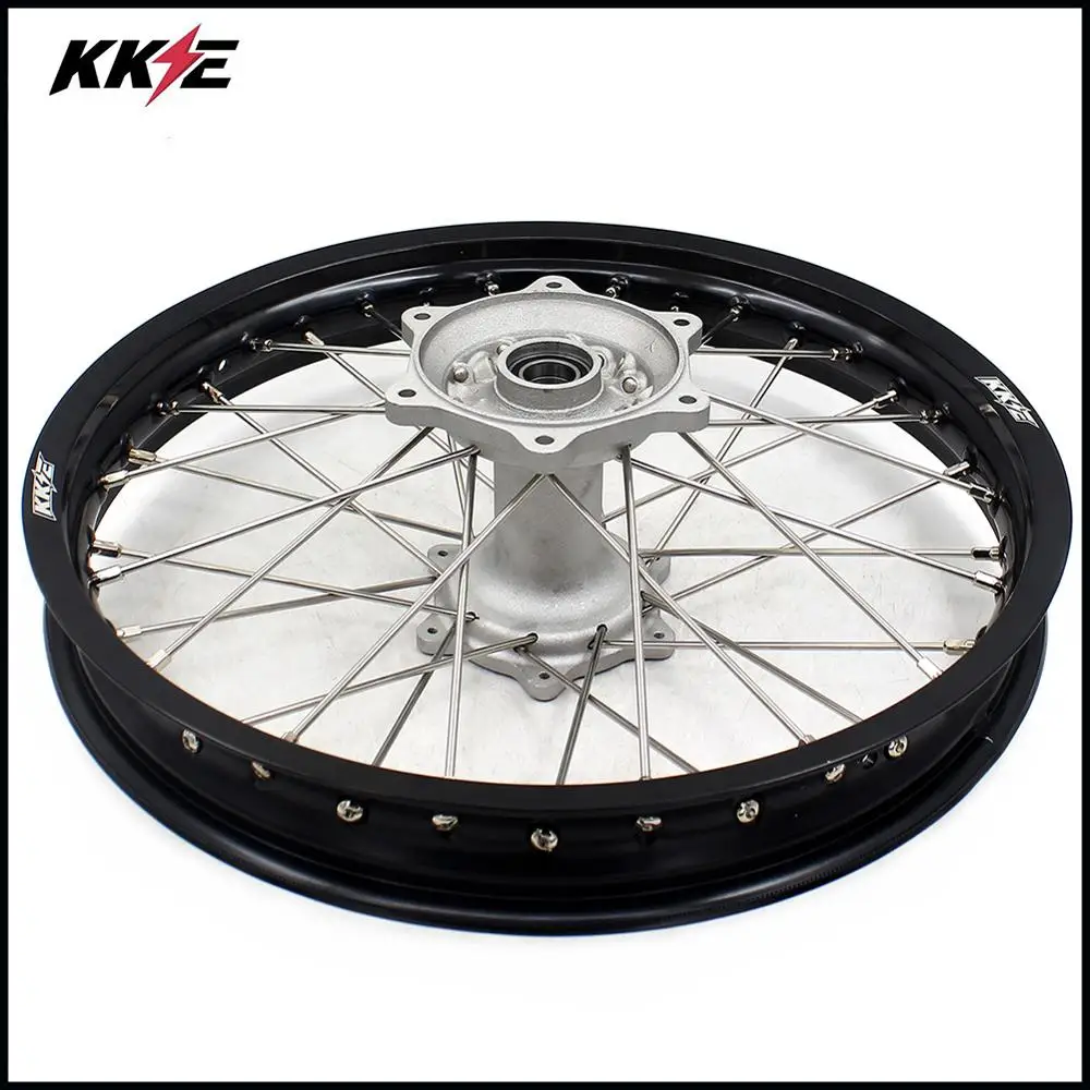 KKE литье 2,15*19 MX заднее колесо для YAMAHA YZ125 YZ250 99-19 YZ250F 01-19 YZ450F 03-19 спиральный обод Серебряная ступица