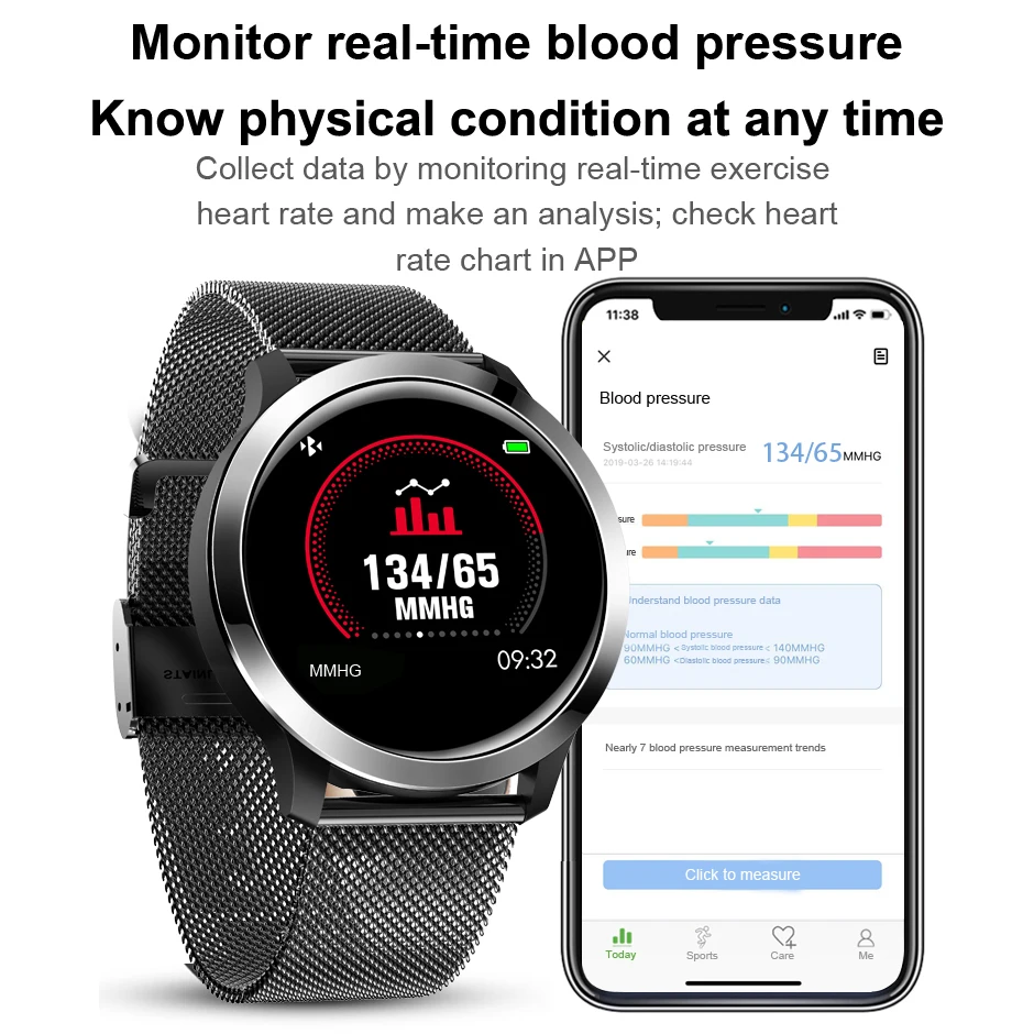 E70 Smart Watch Fitness Tracker Men Women Wearable Devices Sport Smart Band Heart Rate Monitor ECG Detection Smart Bracelet IP68