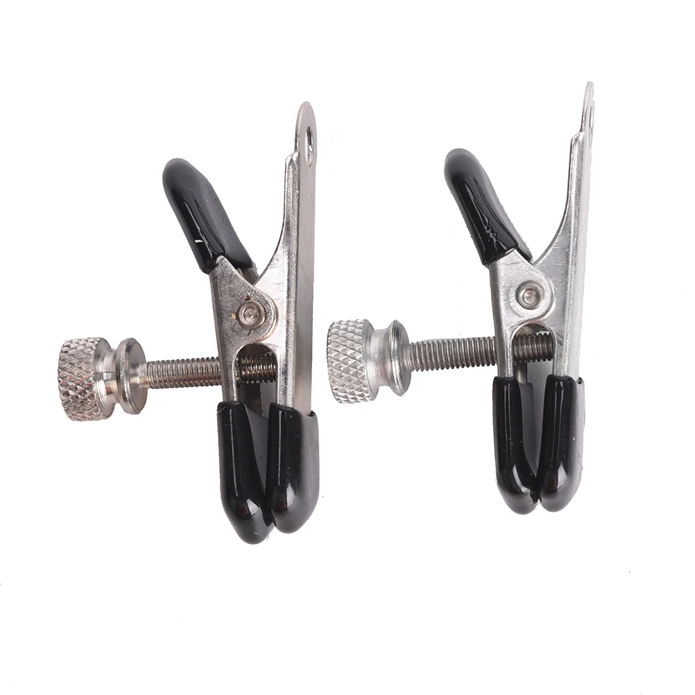 1 Pair Metal Breast Clip Nipple Clamp Female Clitoris Clips BDSM Toys | Красота и здоровье