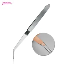 Ногтевой дизайн пинцеты из нержавеющей стали многофункциональный зажим для маникюра кончиков ногтей инструмент для формирования УФ-геля акриловый C кривой кусачки сбор Стразы