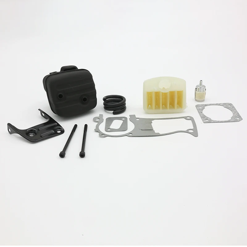 Muffler Bracket Bolts Air Filter Gasket Kit Fit For HUSQVARNA 351 353 350 340 345 346 XP Gasoline Chainsaw Parts OEM 503862703 |