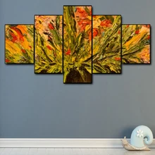 Canvas Art Oil Painting Abstract flowers Art Poster Picture Wall Decor Modern Home Decoration For Living room Office Canvas Art Oil Painting Abstract flowers Art Poster Picture Wall Decor Modern Home Decoration For Living room Office