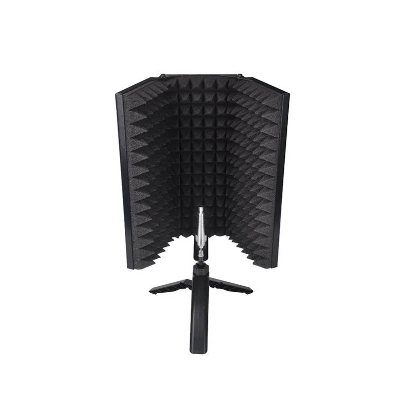 Складной микрофон Акустическая изоляция щит акустические пены панель студия для записи в режиме реального времени широковещательный микрофон Аксессуары