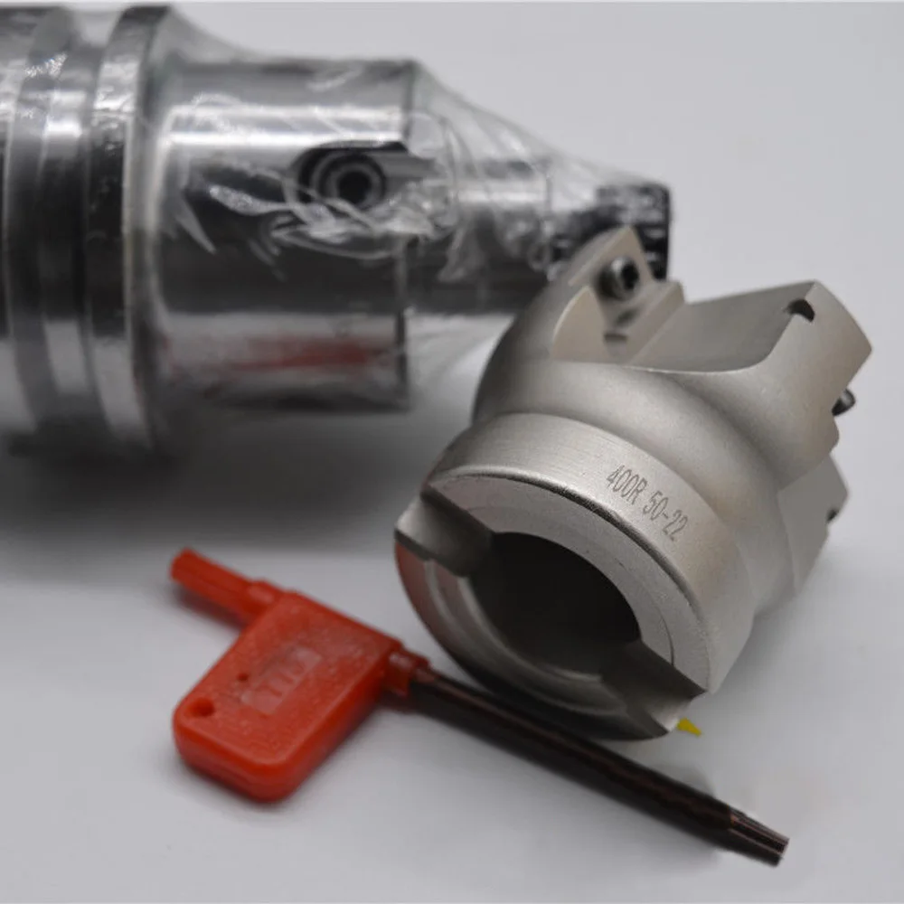 

Milling Indexable Face Cutter For APMT1604PDER Insert Alloy steel T15 Wrench Set Kit BAP 400R-50-22-4F