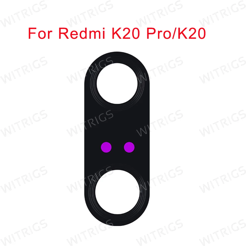 WITRIGS для Redmi K30 K20 Pro задняя камера стеклянный объектив для Redmi K30 задний тыловой объектив камеры Замена стекла
