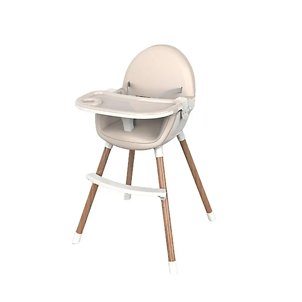Kidlove 2-в-1 Детские Многофункциональный обеденный стул для ребенка складной Портативный детское кресло сиденье - Цвет: Champagne