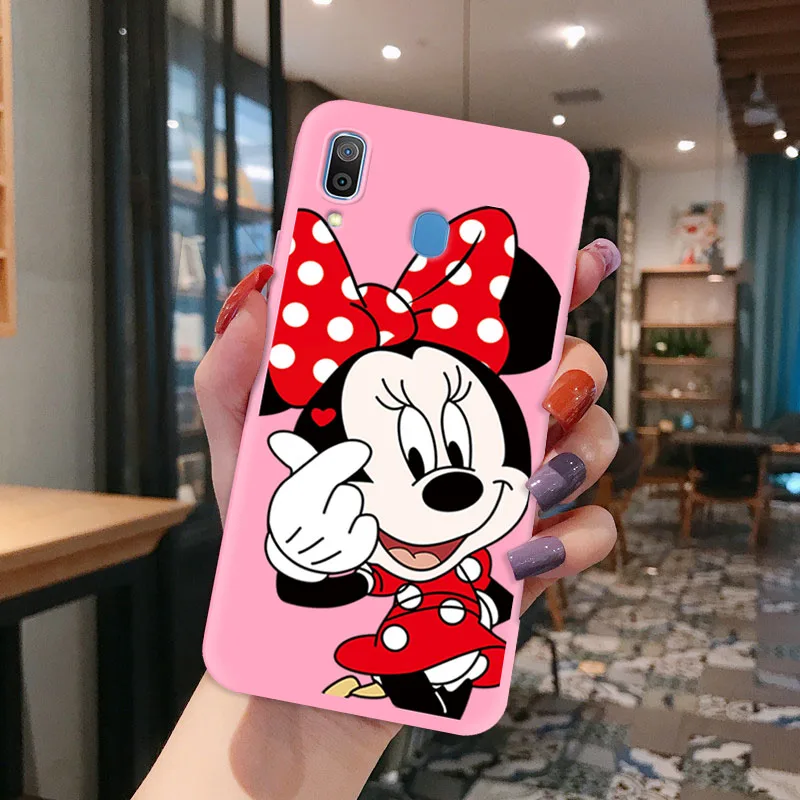 TPUPNK004 Конфеты мульти Цвет чехол для samsung A10 A20 A30 A40 A50 A60 A70 A10S A20S A30S A50S A70S A20E M10 M40 A2 крышка сердечника матовый розовый - Цвет: TPUPNK004