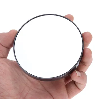 

2PC 15X Magnification Makeup Mirror Magnifying Makeup Mirror With Suction Cup Round Cosmetic Mirrors Clear Bathroom Wall Mirror