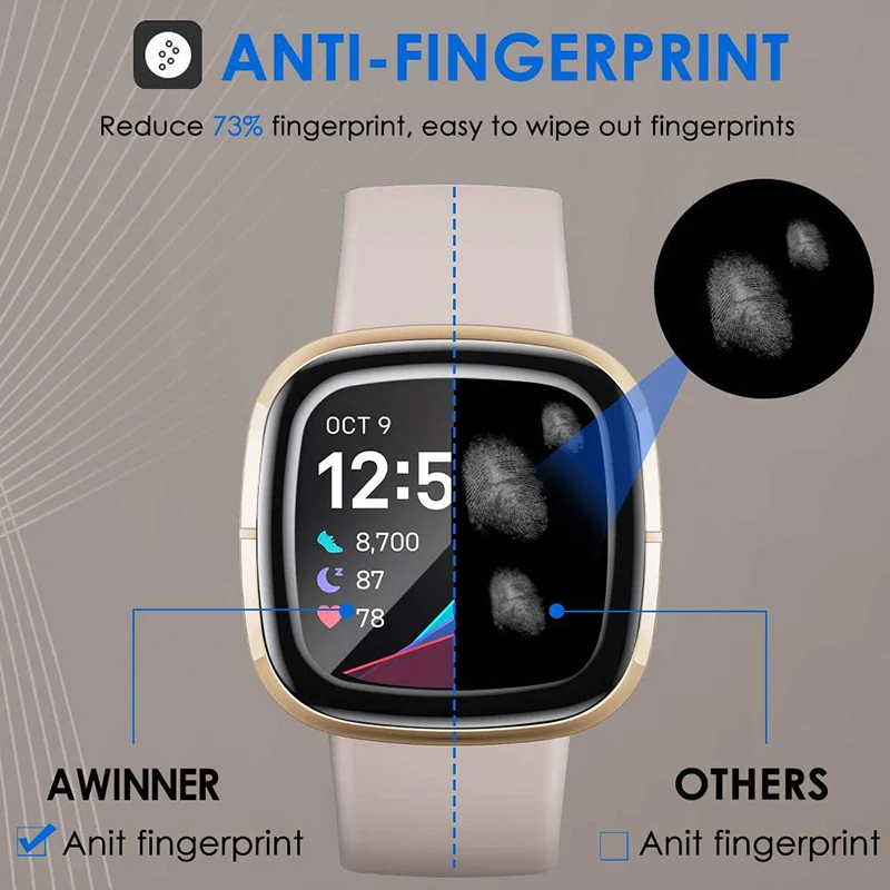 Fitbit Versa 3 ȣ Ŀ  3D ȣ ʸ fitbit ũ   ڸ ׷̵ ü ȭ ȣ ( ƴ)