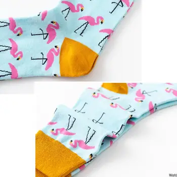

New Double many men's socks happy fun long socks novelty colorful cute animal print socks hip hop streetwear gifts men's ladies