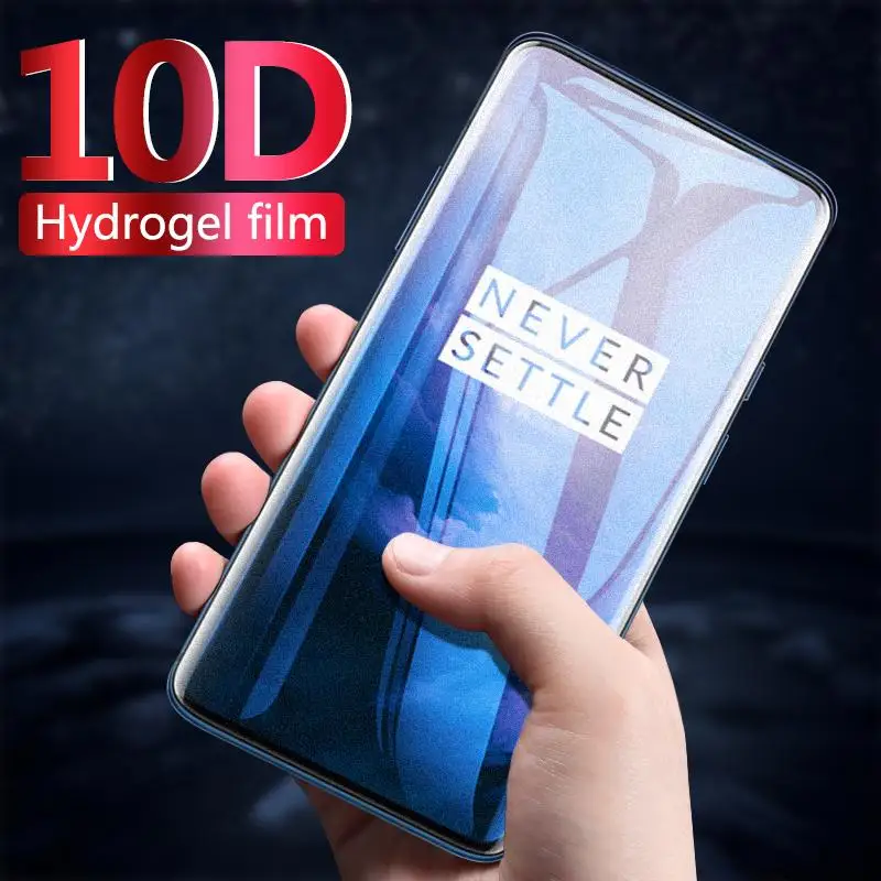 10D полное покрытие Гидрогелевая Защитная пленка для Oneplus 6 6T 5T 5 7 7Pro защита экрана на One Plus 6 Oneplus7 Pro не стекло