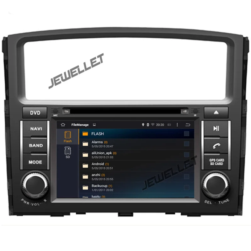 Восьмиядерный ips экран Android 9,0 автомобильный DVD gps Радио Навигация для Mitsubishi Pajero 2007- с 4G/Wifi OBD DVR 1080P