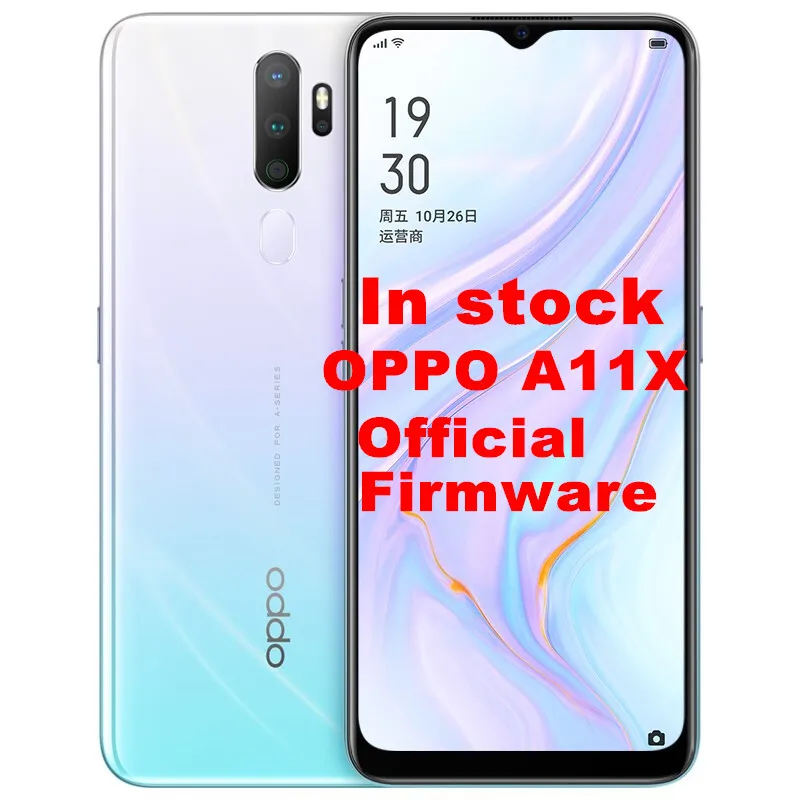Оригинальный сотовый телефон Oppo A11X 4G LTE Android 9 0 5000 мАч сканер отпечатков пальцев 6