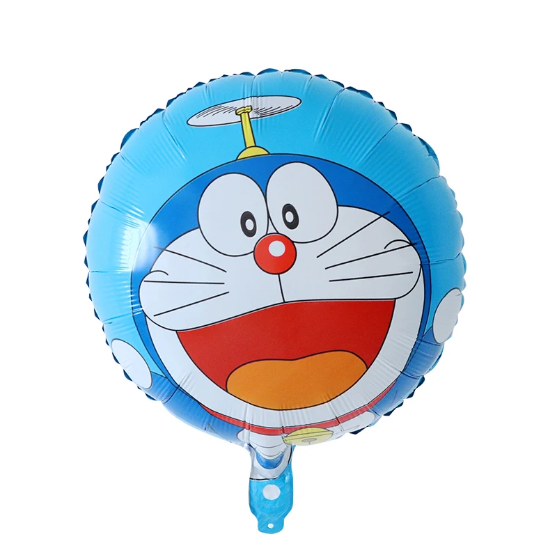 10 шт. 18 дюймов мультфильм Doraemon воздушные шары из фольги Jingle cat Globos Гелиевый шар с днем рождения Декор поставки детские игрушки Globo