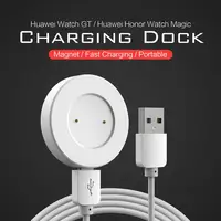 Watch Charging Dock USB Cable Type C Magnet Stand Portable Wireless Power Watch Charger for Huawei Watch GT 2e/Honor Magic