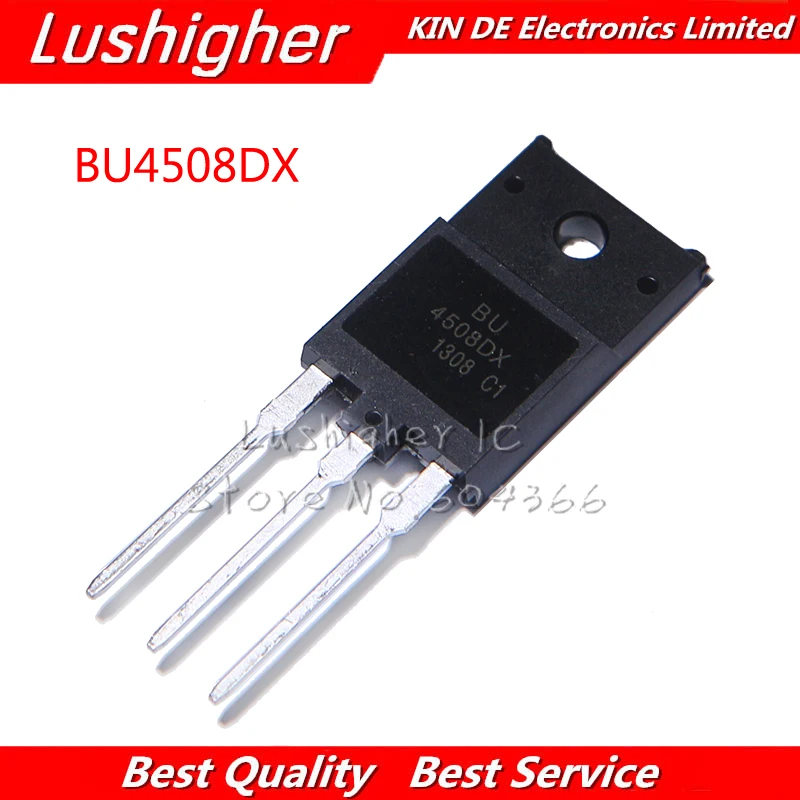 5pcs BU4508 TO-3P BU4508DX TO-3PF 4508DX новый оригинальный | Электронные компоненты и