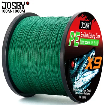

2020 New Braided Fishing Line Pesca Carp Multifilament Sea Saltwater 9 Strands1000M 500M 300M 100M Surfcasting Anti Bite Wire