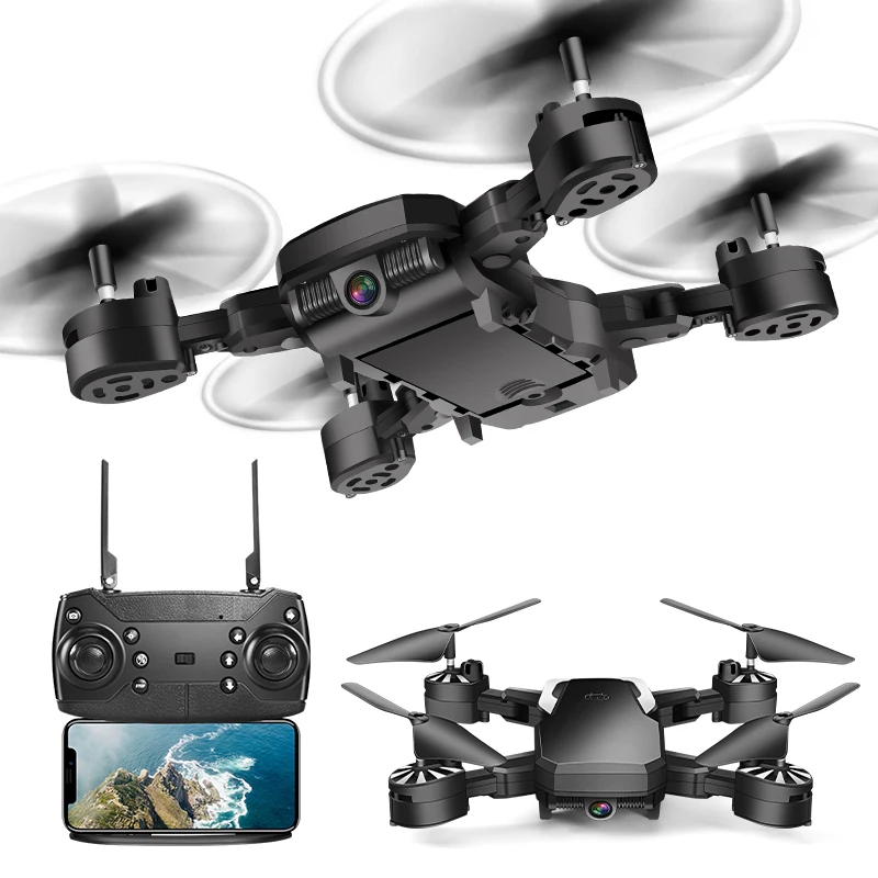 Folding remote control drone aerial photography 1080PVR quadcopter WIFI high-definition gesture camera follow | Игрушки и хобби