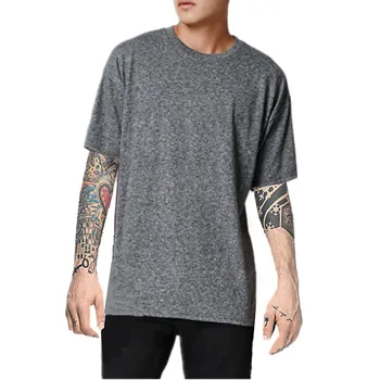 

High Street Heather Gray Men's Oversized T Shirt