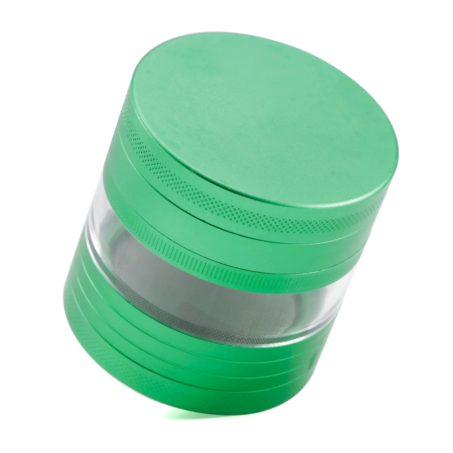 Soundtrack With New 63MM Five-layer Green Aluminum Alloy Smoker Herb Grinder Tobacco Grinder Tobacco Crusher Smoking Accessories