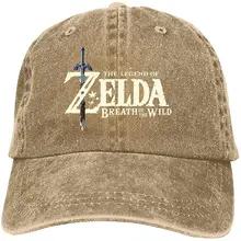 TSDFCThe-Legend-of-Zelda бейсболка Регулируемая Персонализированная Джинсовая Шляпа для папы