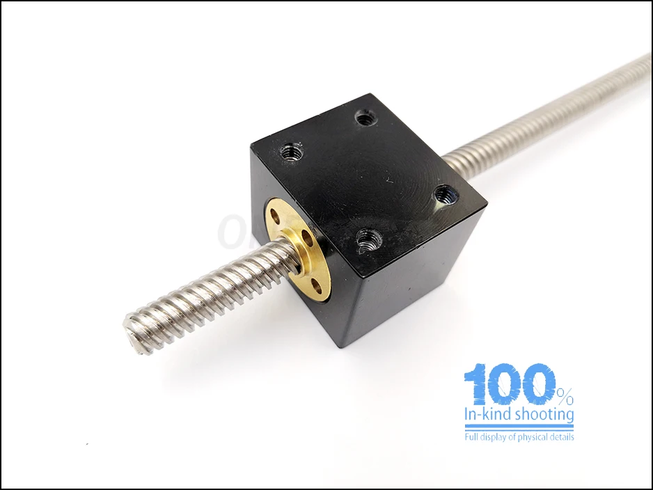 T8 Lead Screw Nut Housing Bracket For 3D Printer Parts Trapezoidal Lead Screw Conversion Nut Seat Aluminum Block free shipping 13