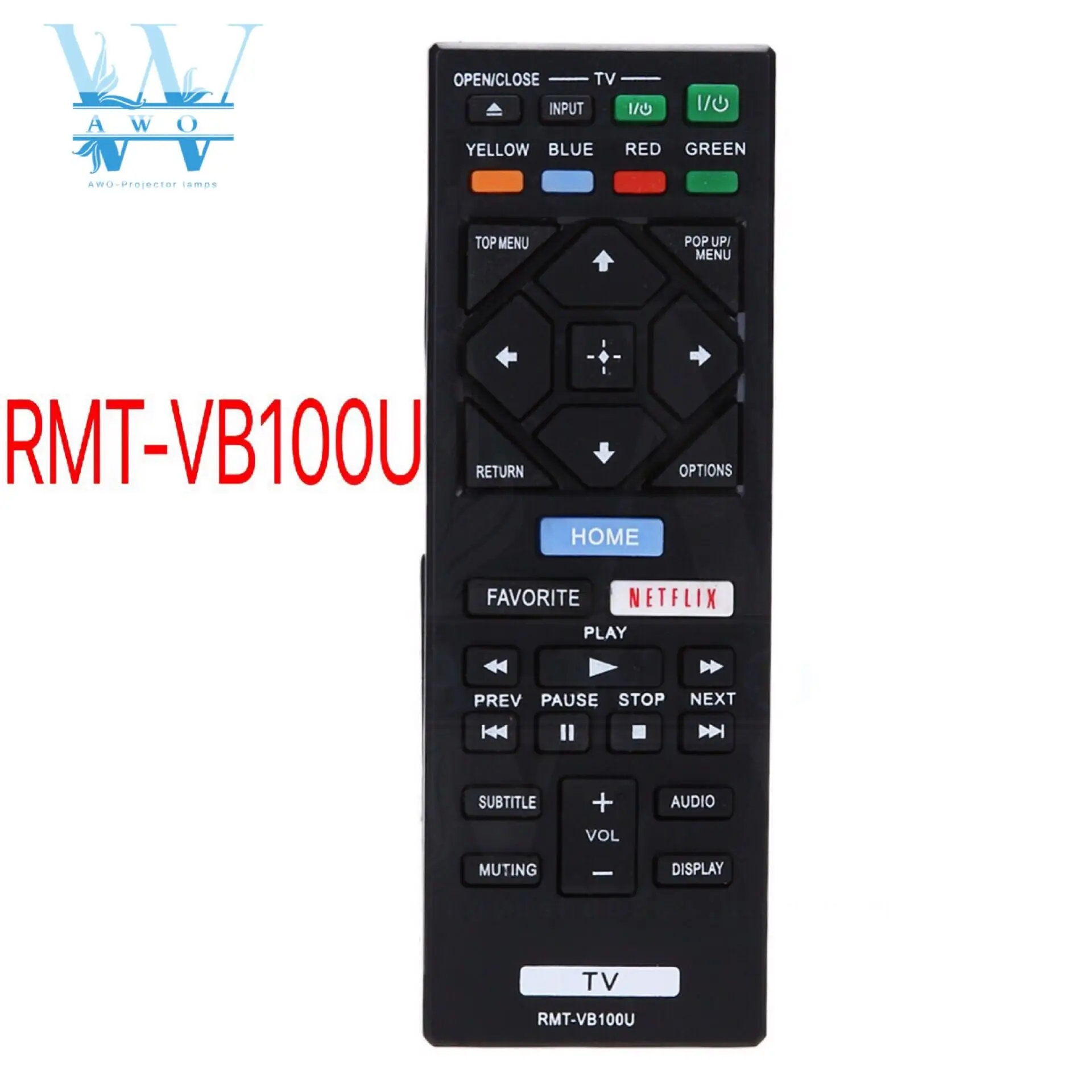 New RC BDP S1500 S3500 BX150 RMT VB100U Remote Control For Sony Blu ray