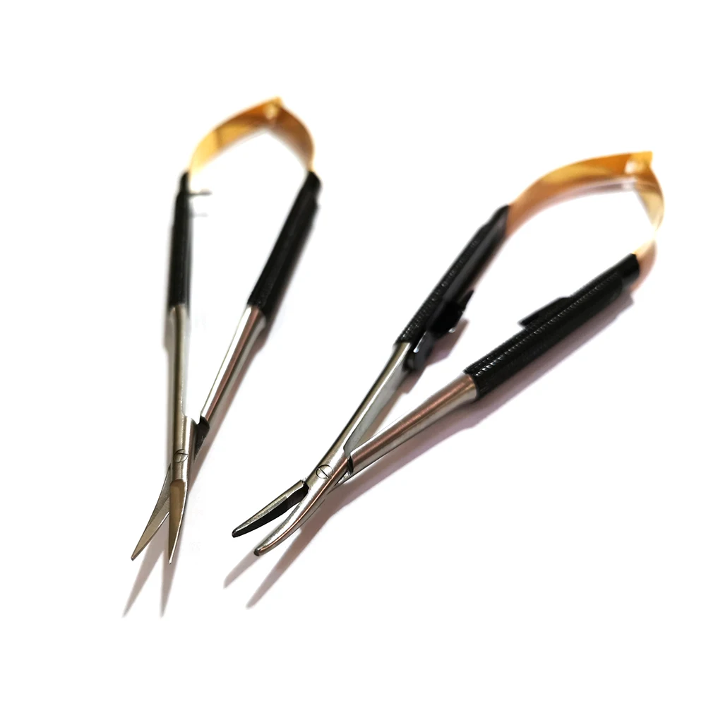 

T.C Castroviejo Needle Holder Micro-scissors - neurosurgery instruments - scissors - surgical scissors