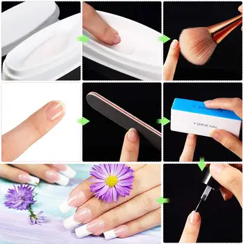 

Women Nail Duster Polishing Brush Nail Polishing Kit 6Pcs/Set Women DIY Nail File Duster Brush Polishing Buffer Manicure ToolKit