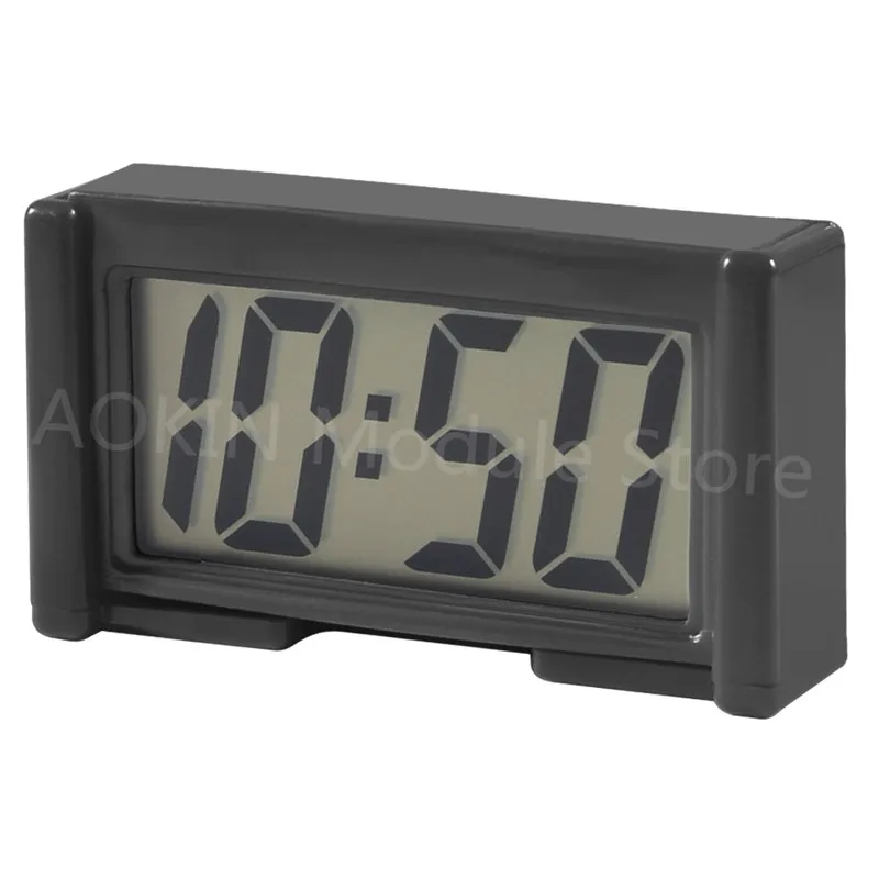 1pcs Mini Car Digital Clock Car Accessories Car Clocks Auto Electronic Clock LCD Watch Clock Suitable For Car Interior Decorate