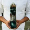 Natural Fluorite Obelisk Quartz Crystal Healing Reiki Wand Tower Point 6