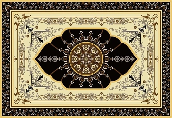 Carpet12 Ковры в персидском стиле, декор для гостиной, спальни, ковер и ковер, классические, турецкие, геометрические, для учебы, журнальный столик, Нескользящие коврики - Цвет: Carpet12