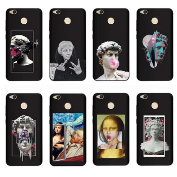 

QAQsam Soft TPU Silicone For Xiaomi Redmi 7 7a 6a 4A 4X 3s 5 K20 Note 4 4X 8 Case Back Cover For Xiaomi 5 6 X A2 9t Cases
