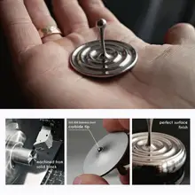 Настольная игрушка для снятия стресса, алюминиевая капля воды, ручной поворот, гироскоп, металлический Настольный декомпрессионный гироскоп, детский подарок