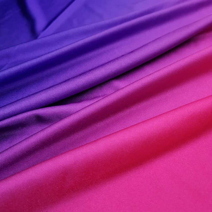 Лайкра Омбре 4 способа стрейчевое танцевальное платье ткань для косплея