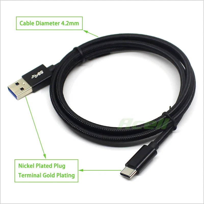 USB3.0 Type C высококачественный кабель для WD My Passport Ultra Mac / BLACK P50 игровой Накопитель SSD