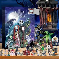 Christmas Advent Calendar 24 Days Christmas Countdown Calendar Toys Demon Dolls Countdown Gift