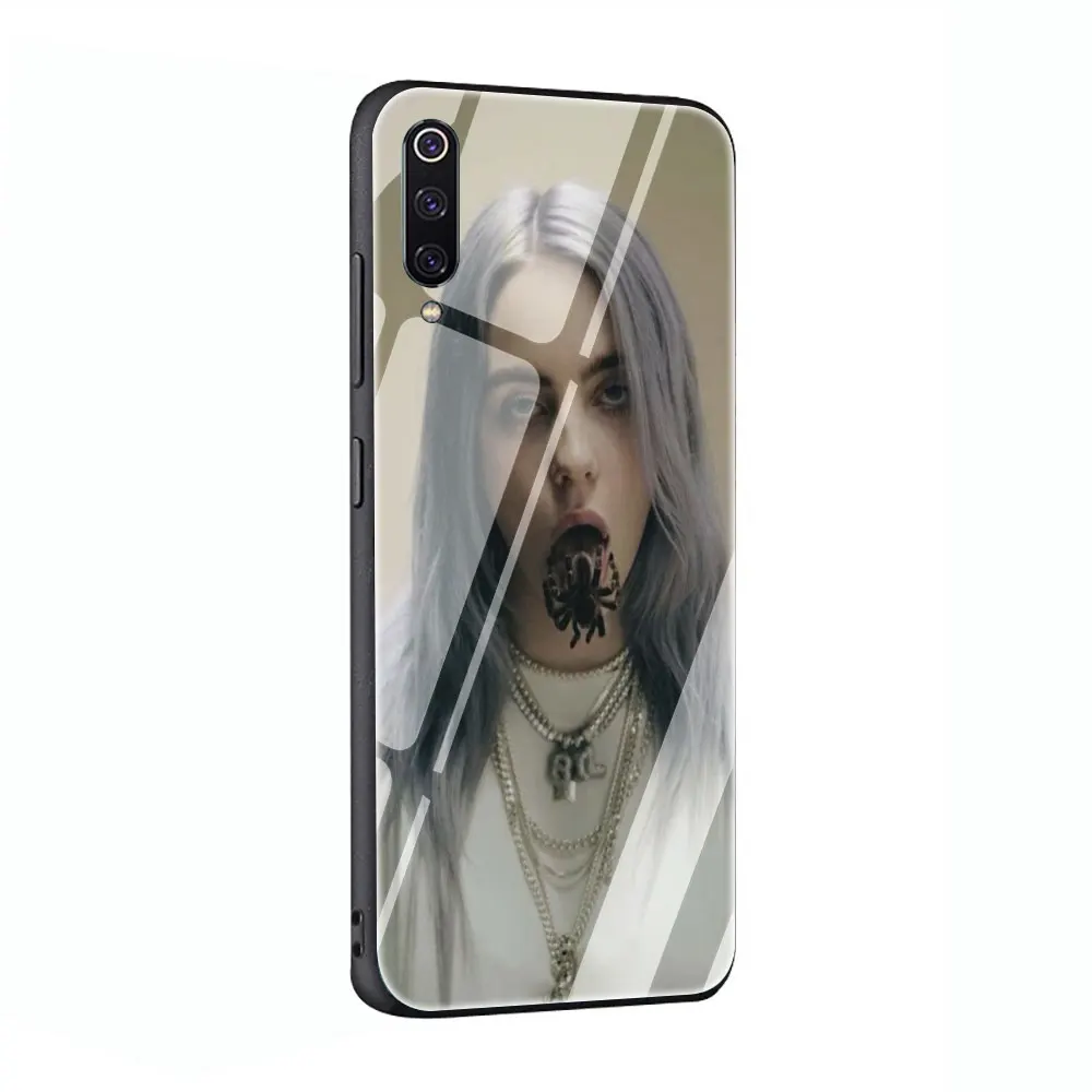 Billie Eilish star чехол из закаленного стекла для Xiaomi 8 Lite A1 A2 9 Redmi Note 5 6 7 Pro 6A 4X F1 - Цвет: G7