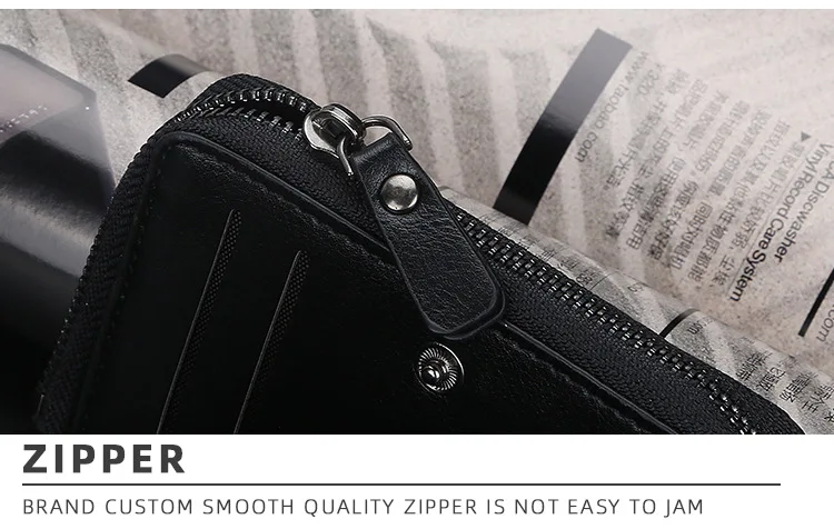 Saco Da Moeda Bolsa Com Zíper moda