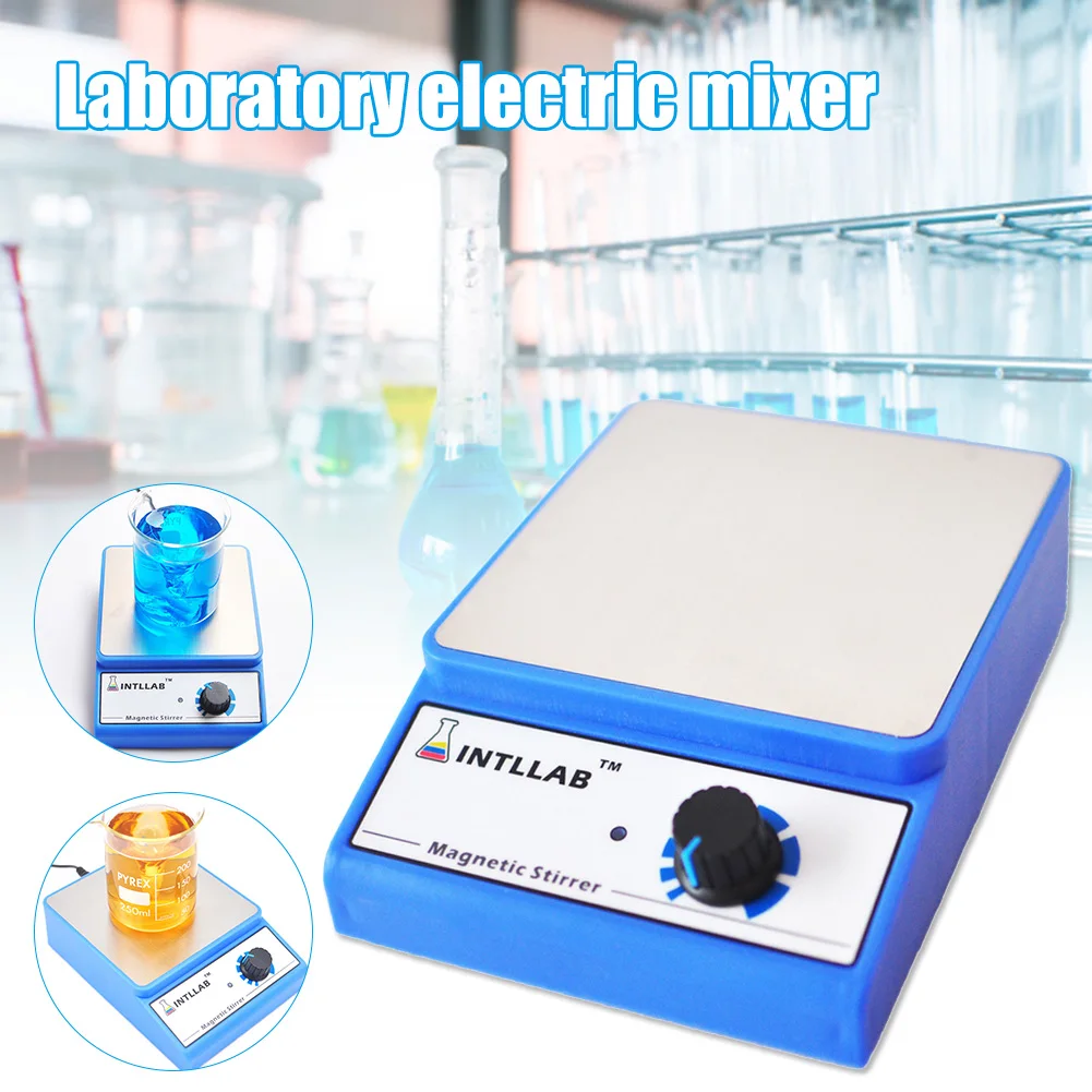 

Magnetic Stirrer Stainless Steel Magnetic Mixer with Stir Bar 3000mL Laboratory Equipment Lab Experiment TU-shop