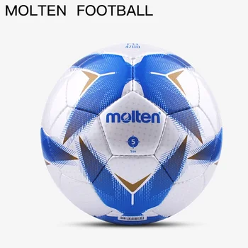 Pelota cosida de alta calidad, balón de fútbol de PU, tamaño 5, F5G4700, resistente al Goal, pelota de entrenamiento de equipo