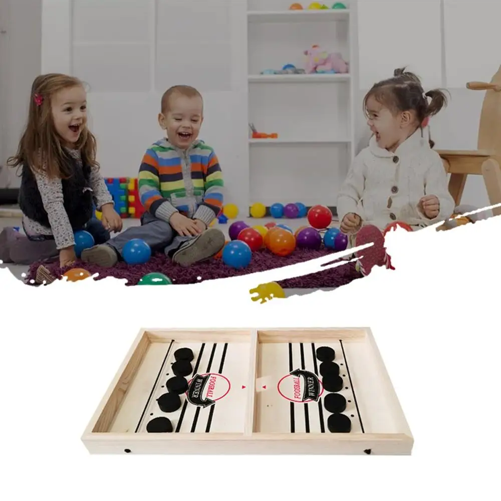 Hot Sale Slingpuck Game Paced Sling Puck Winner Board Fast Hockey Fun Toys Family Desk Games For Child Desktop Battle Party | Игрушки и