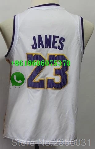 Youth kids Лос-Анжелес Молодежный детский#23 Леброн Джеймс 2 Lonzo Ball 0 Кайл Kuzma Kobe#24 Bryant Jersey - Цвет: Youth kids