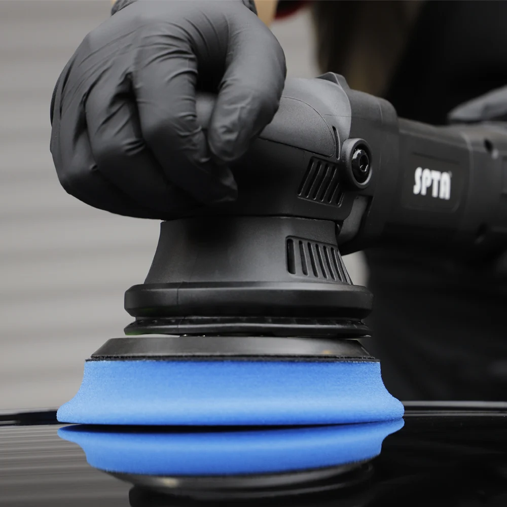 Car Polishing Pads SPTA 5"(125mm)/6"(150mm) Inch Flat Beveled Edge Sponge For DA/RO/GA Car Polisher