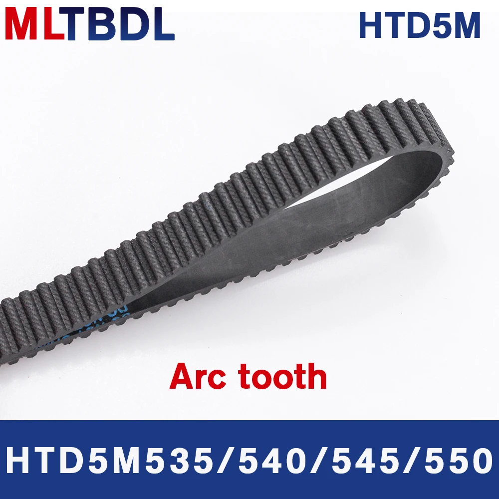 HTD5MTimingBelt535540545550mmLength10152025mmWidth5mm