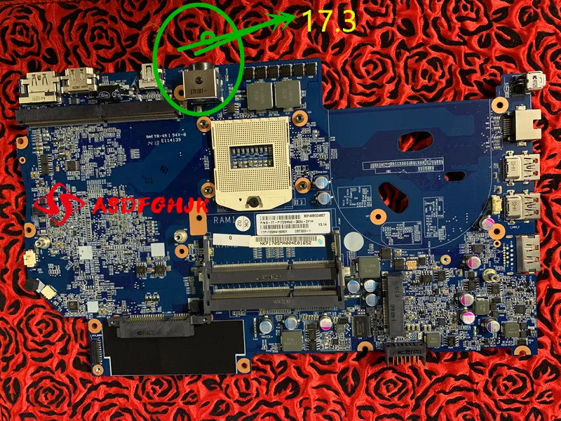 

For Clevo P170SM LAPTOP Motherboard P150SMMB-0E 6-77-170SMA0-D03A 6-71-P15S0-DA3A All tests OK