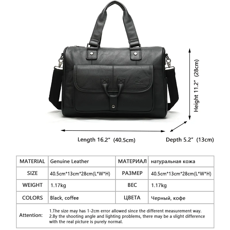 WESTAL briefcase men's genuine leather bag office bags for men porte document leather laptop bag men's business document for men