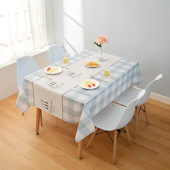 

Table Cloth Waterproof Floral Print PVC Tablecloth Oilproof Placemat Tea Table Cloth for Home Restaurant Wedding Dining