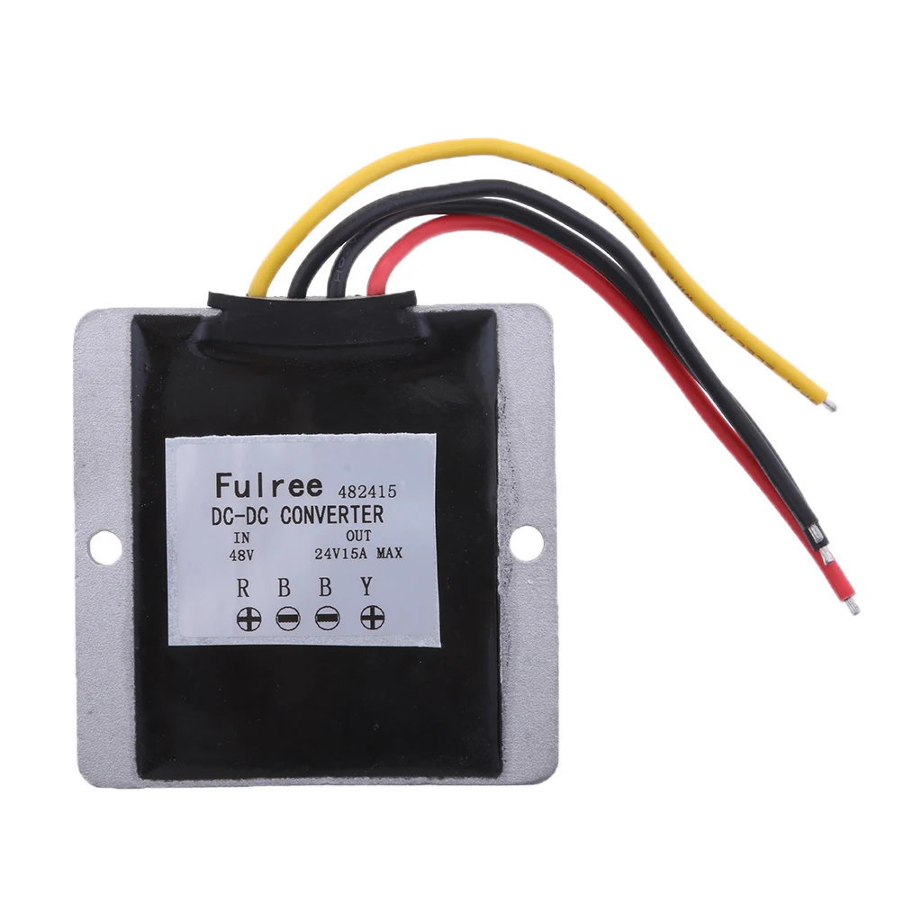 Waterproof DC/DC Converter Regulator 48V (30-60V) Step Down To 24V 15A 360W