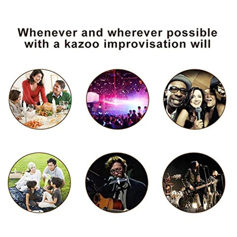 Kazoo аккомпанемент инструмент тон фортепиано Рот Флейта Детские музыкальные вечерние инструменты 4 цвета Kazuo аккомпанемент 20D18